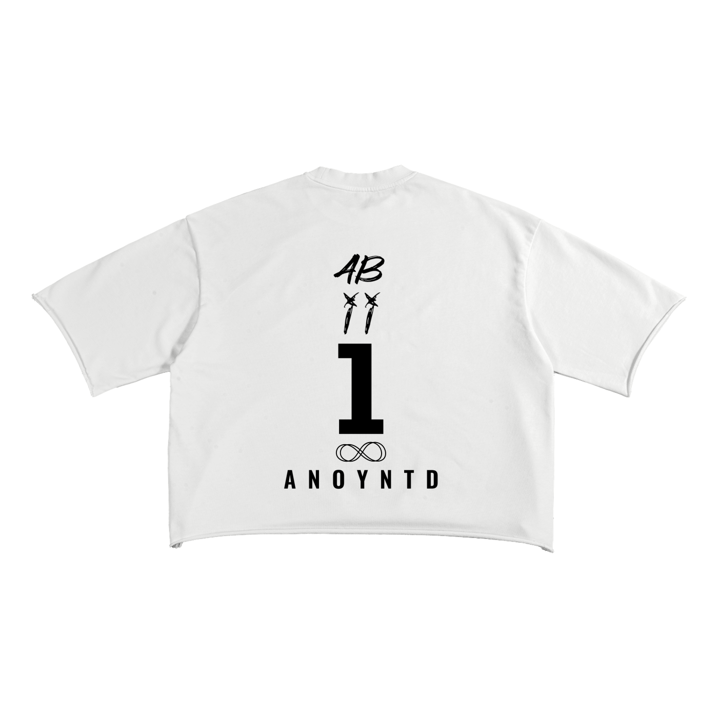 French Terry Raw Edge T-Shirt