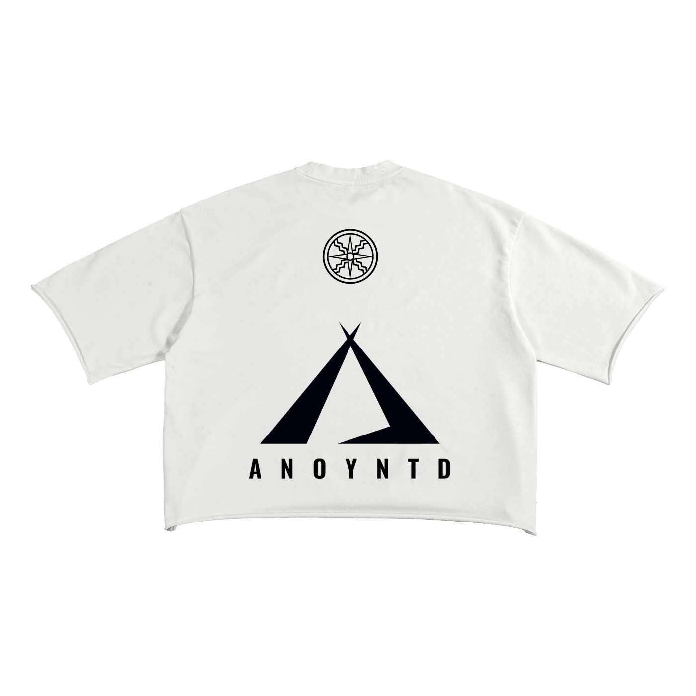 French Terry Raw Edge T-Shirt