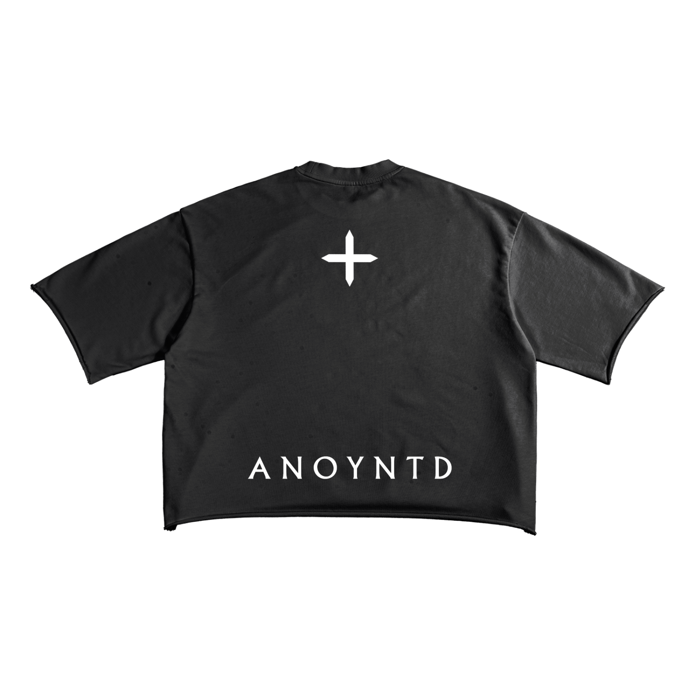 French Terry Raw Edge T-Shirt