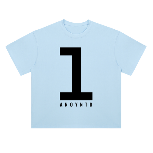 1 Heavyweight Drop Shoulder Cotton T-Shirt