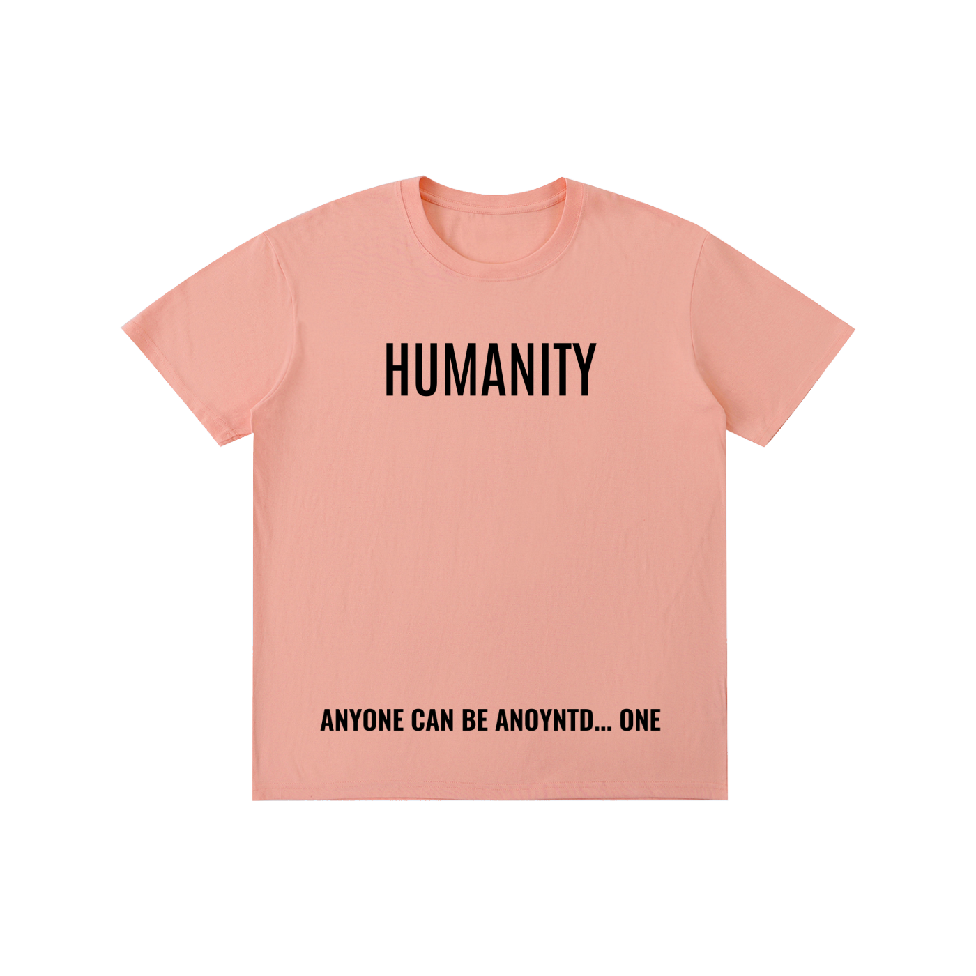 HUMANITY (B-L) Pure Cotton Unisex T-Shirt