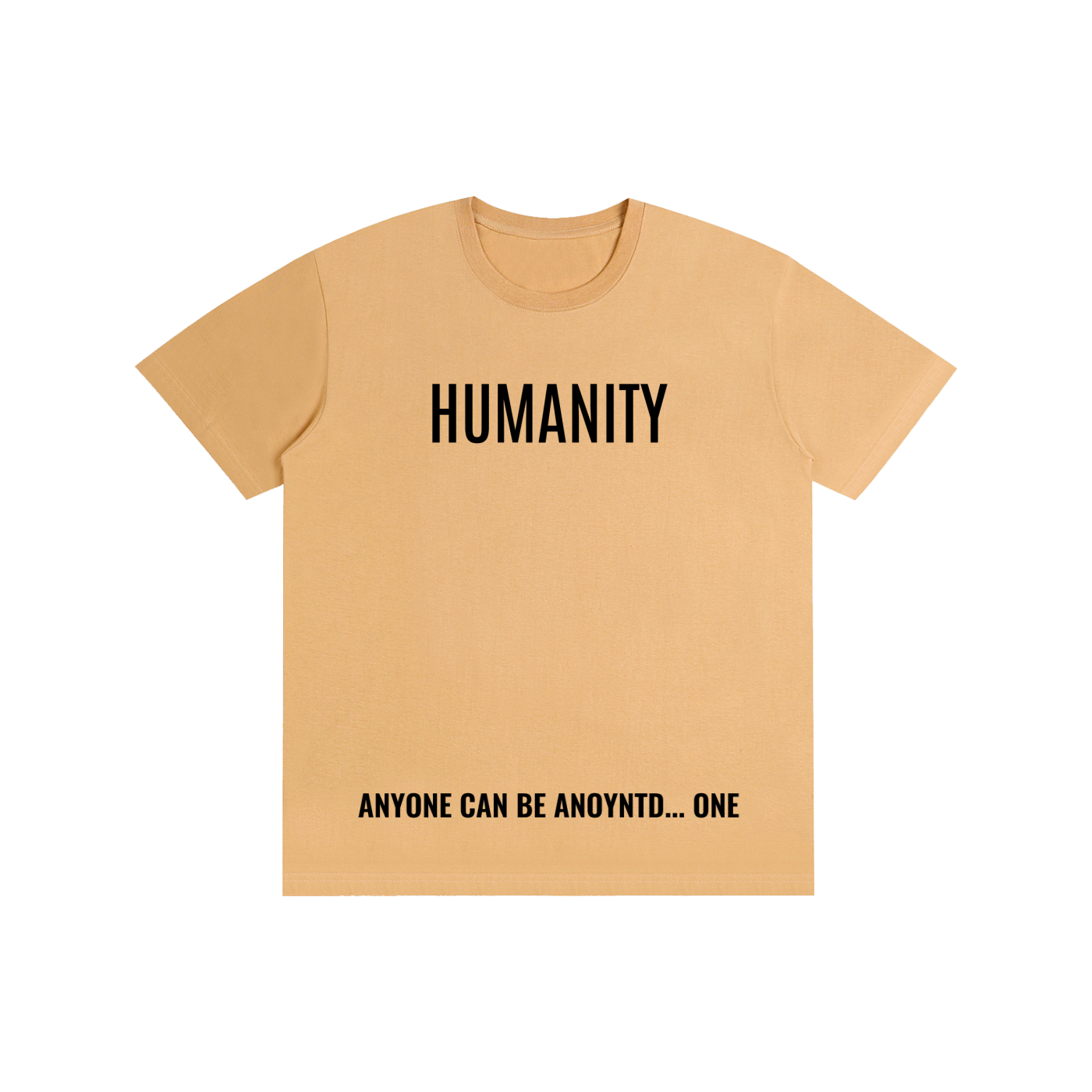 HUMANITY (B-L) Pure Cotton Unisex T-Shirt