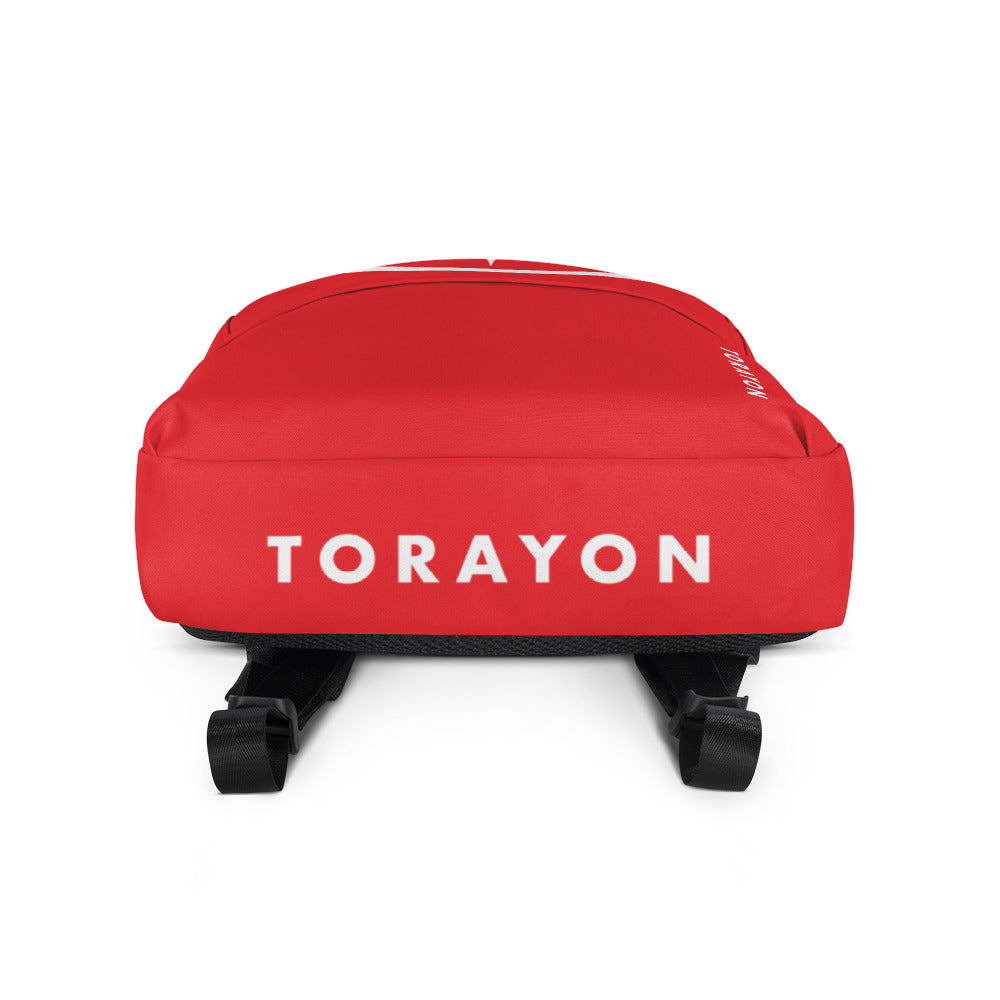 TORAYON Red Backpack