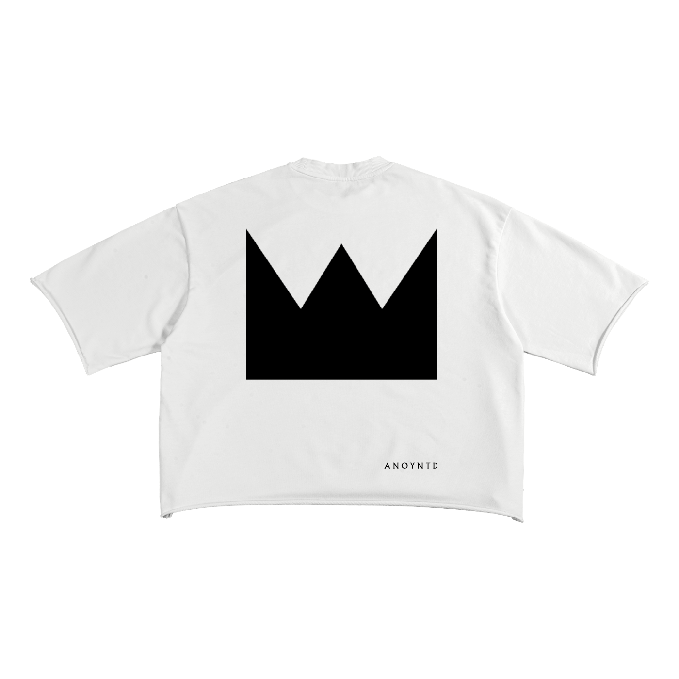 French Terry Raw Edge T-Shirt
