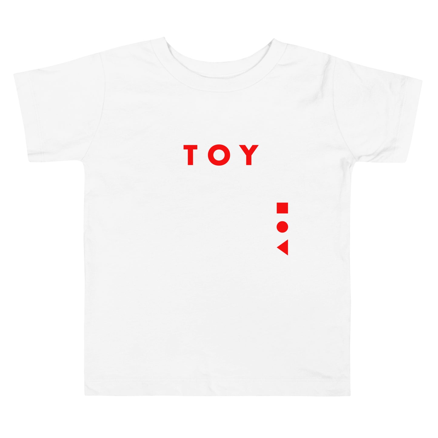 TOY [BLOCK] Series (R) Toddler Short Sleeve Tee