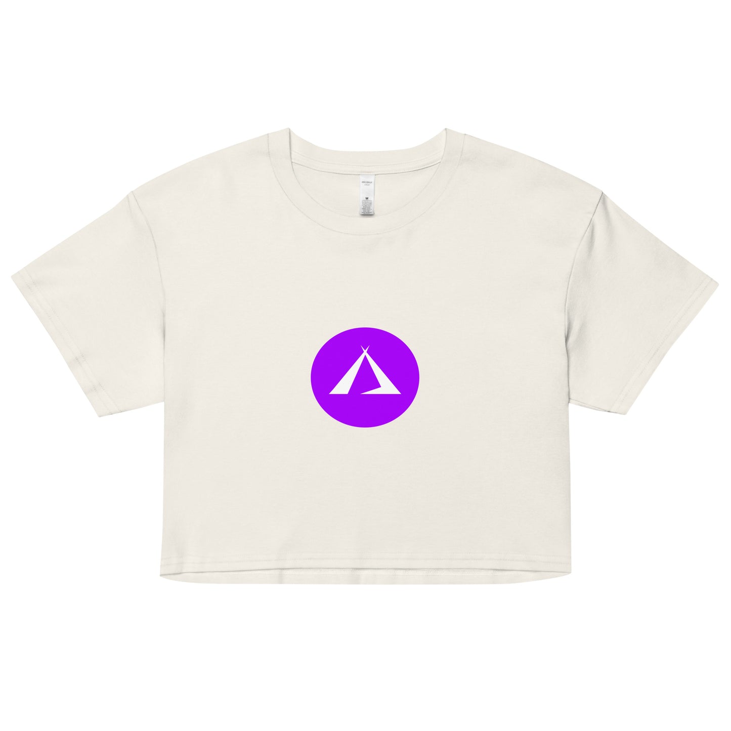 ANOYNTD TeePee Series (Pur) Women’s Crop Top