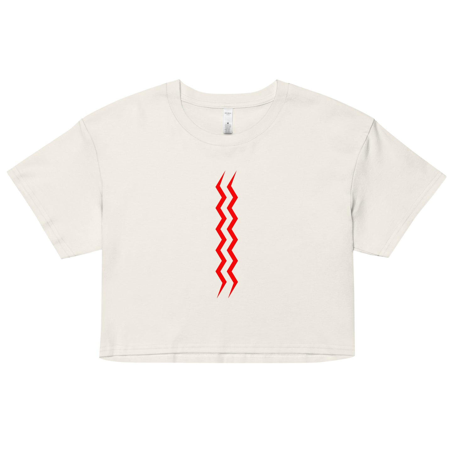 ANOYNTD Vertical Series (R) Women’s Crop Top