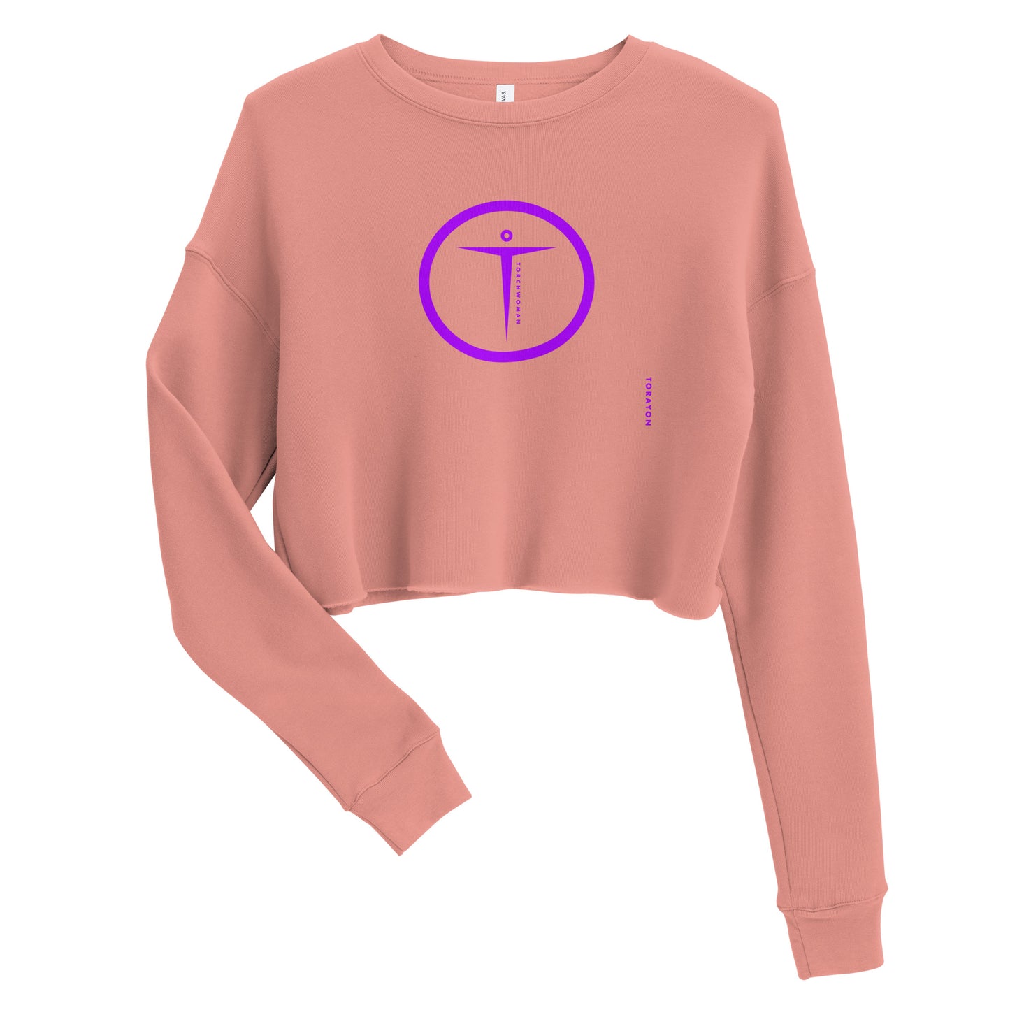 TORAYON Halo (Pur) Crop Sweatshirt